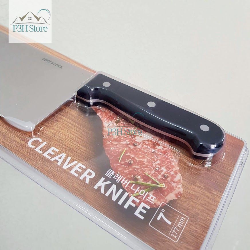 Dao làm bếp Lock&amp;Lock Santoku 6.5inch CKK921 Chặt xương CKK920