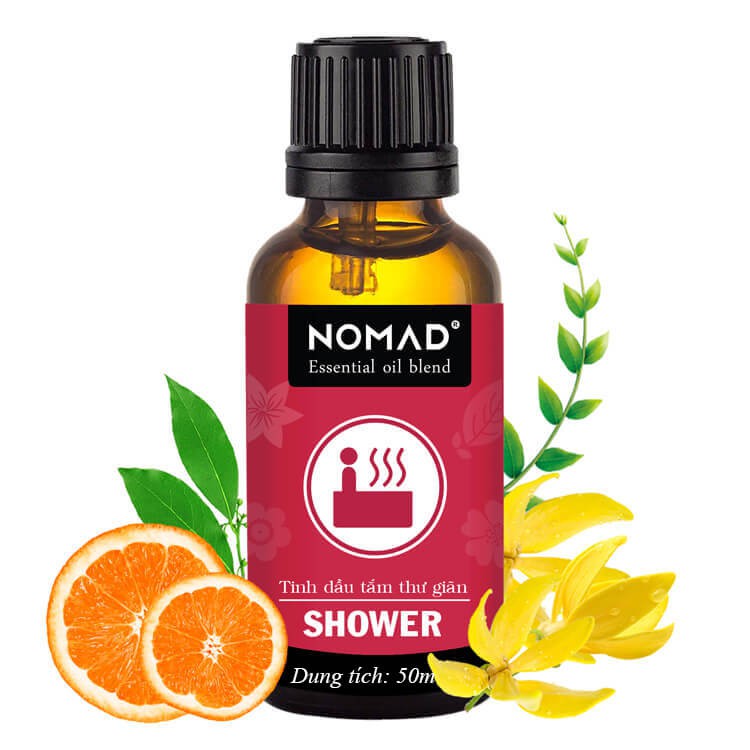 Tinh Dầu Tắm Thư Giãn Nomad Essential Oil Blend - Shower