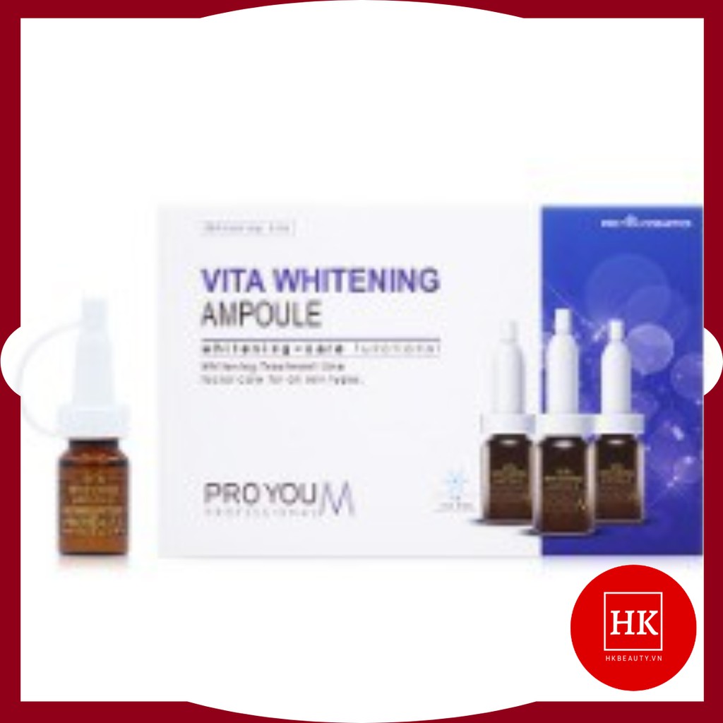 tinh chất Ampoule Pro You M vita Whitening + Wrinkle serum làm mờ nám ,truyền trắng,trẻ hóa da