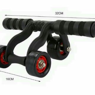 Con lăn 4 bánh tập giảm mỡ bụng