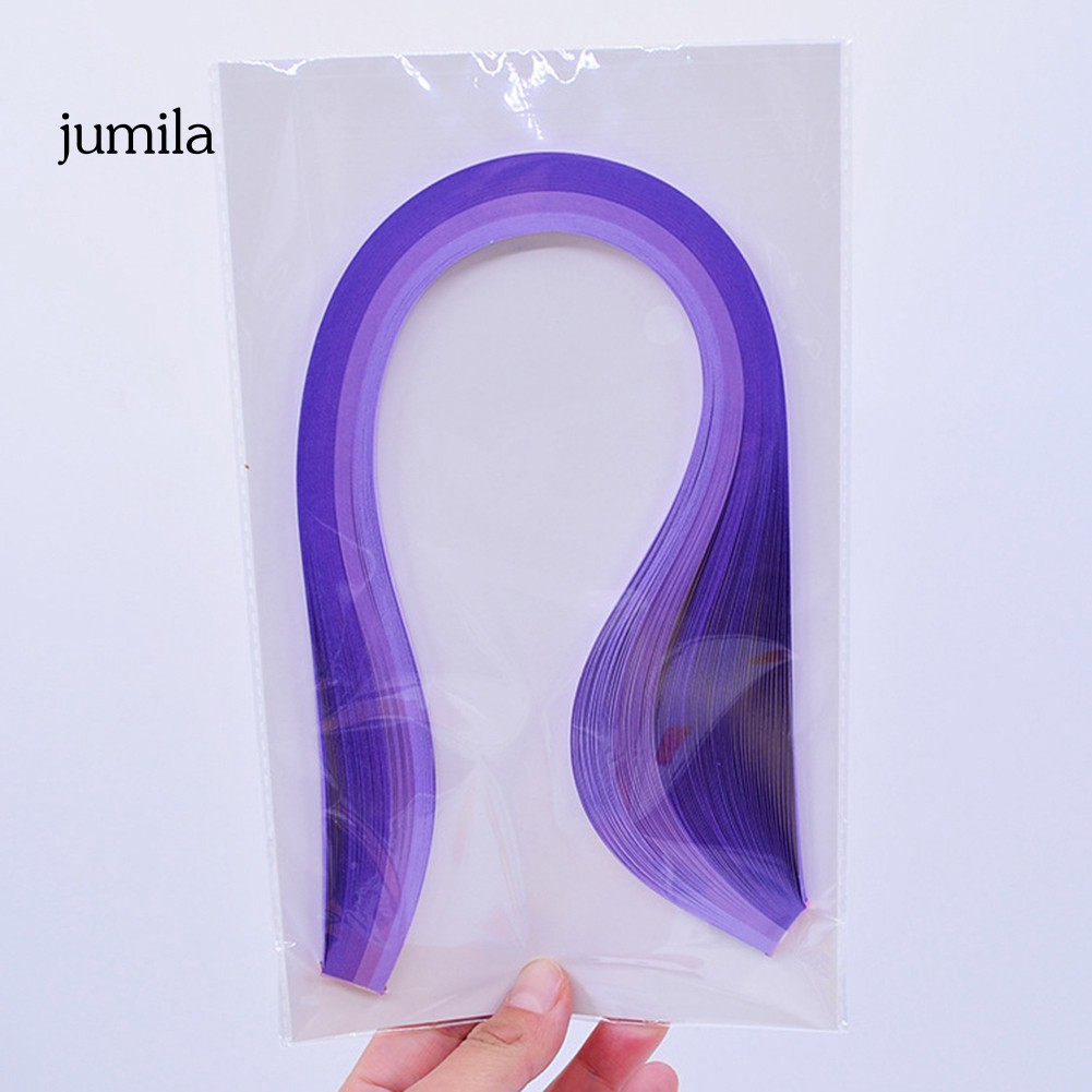 Set 100 Dải Giấy Màu Sinh Động 5mm Làm Đồ Thủ Công