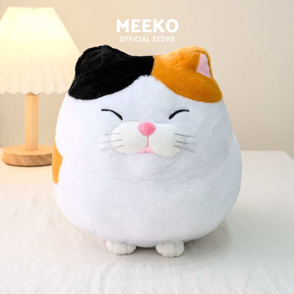 Chú Mèo bông Jennifer vui vẻ - gấu bông cao cấp  MEEKO