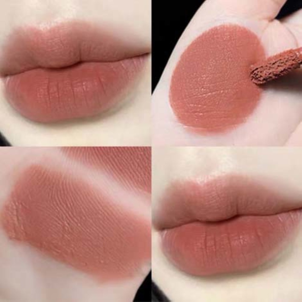 [Hàng mới về] Son kem lì nude mịn như nhung 6 màu tùy chọn không phai lâu trôi chống thấm nước dành cho bạn nữ | BigBuy360 - bigbuy360.vn