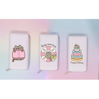 Ví pusheen VBI13 ví dáng dài bóp hoạt hình cute dễ thương