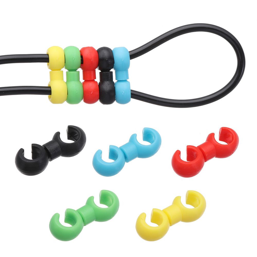 Set 10 giá đỡ dây phanh xe đạp hình chữ S tiện dụng