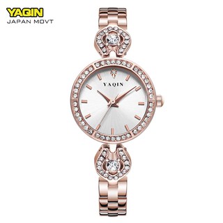 Đồng hồ Nữ YAQIN Nhật Bản siêu nhỏ xinh - Đính kim cương nhân tạo
