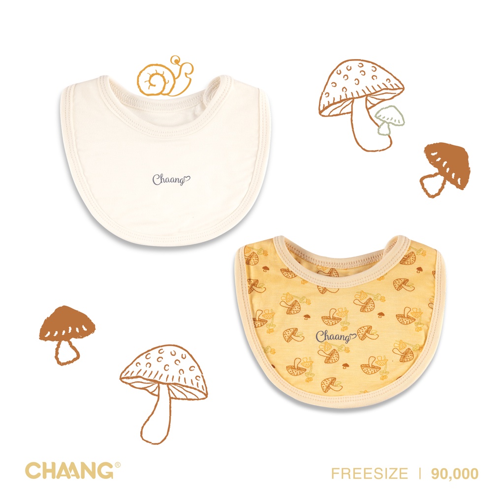 [CHAANG] Set yếm tròn cho bé Park Chaang (4 màu)