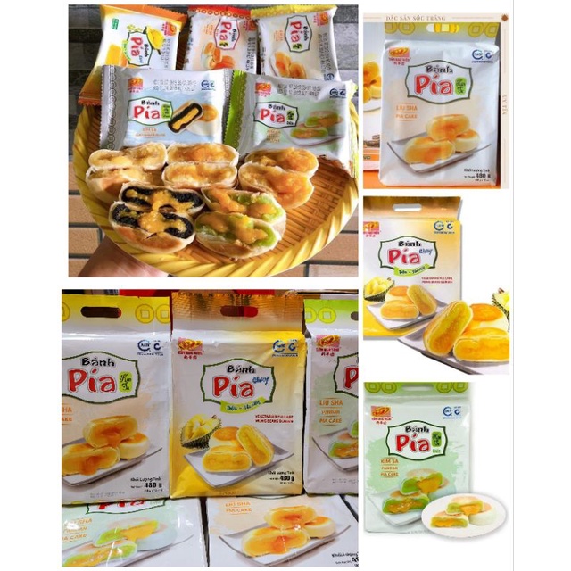 BÁNH PÍA KIMSA TÂN HUÊ VIÊN TÚI 12 CÁI