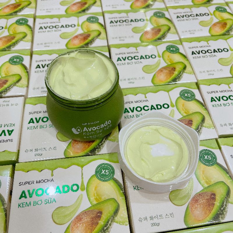 KEM BƠ SỮA AVOCADO MOCHA CHÍNH HÃNG