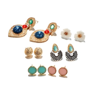 Set Bông Tai Boho Chiclala HT3066