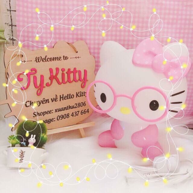 Bảng gỗ shop kitty