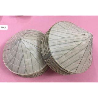 combo 15 nón lá mini trang trí 10-12cm(6 vòng)