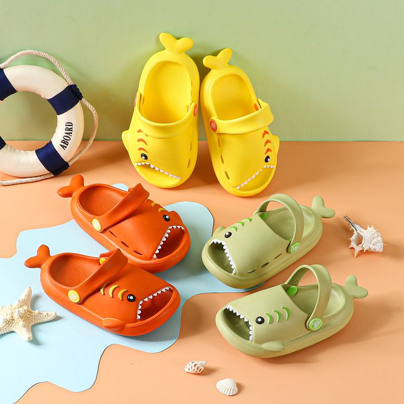 Dép Sục Cá Mập Baby Shark Bé Trai Bé Gái Ngộ Nghĩnh - Hey Kido