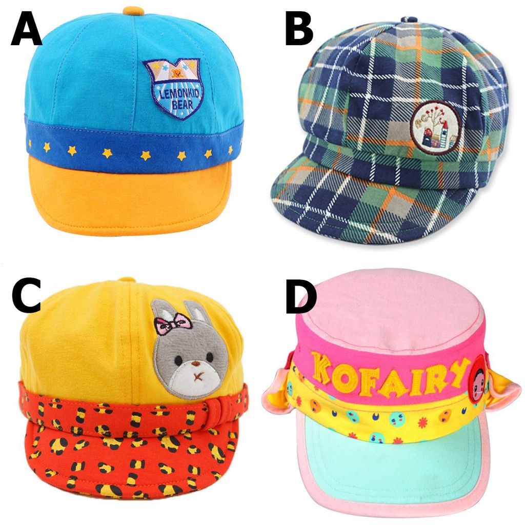 Nón kết Lemon thiết kế Hàn quốc cho bé trai và gái nhỏ