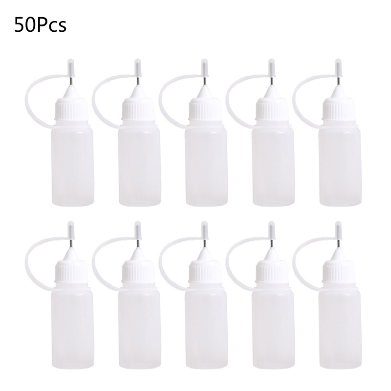 Set 50 Chai Nhựa Đựng Dung Dịch Tinh Dầu 10ml Có Vòi Xịt Tiện Dụng