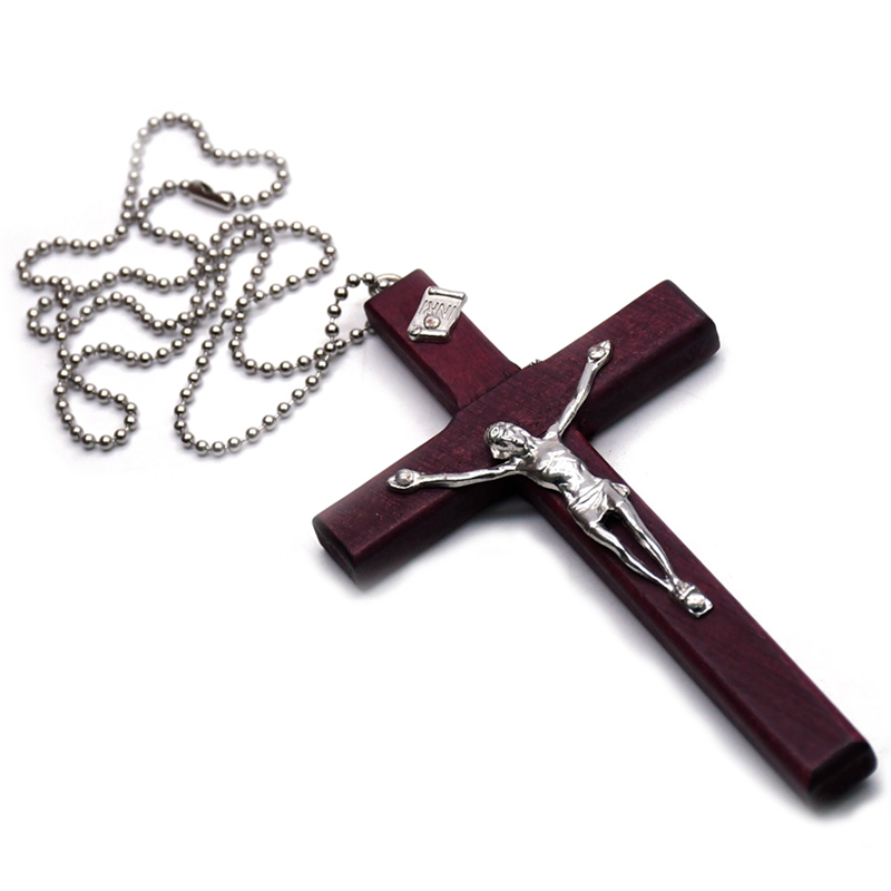 Dây Chuyền Thánh Giá Chúa Giêsu Bằng Gỗ