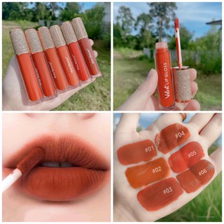Set son kem Kiss Beauty nắp kim tuyến