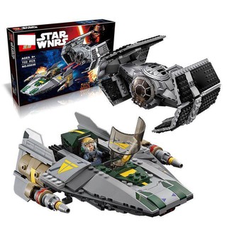 LEGO LẮP RÁP XẾP HÌNH PHI THUYỀN STAR WARS THÔNG MINH SÁNG TAỌ 722 CHI TIẾT