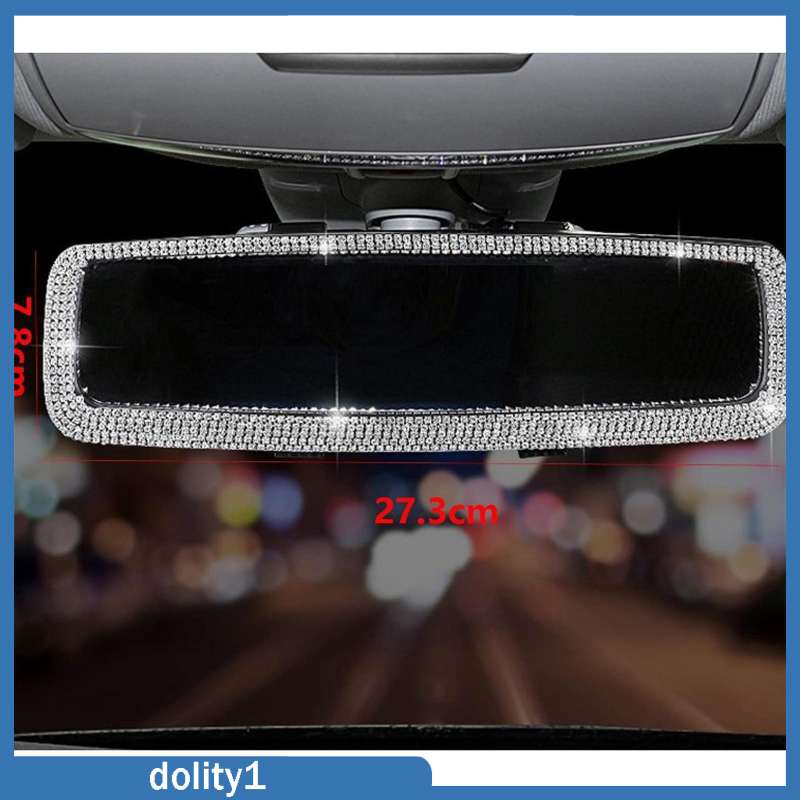 Ốp Gương Chiếu Hậu Đính Kim Cương Pha Lê Cho Xe Hơi