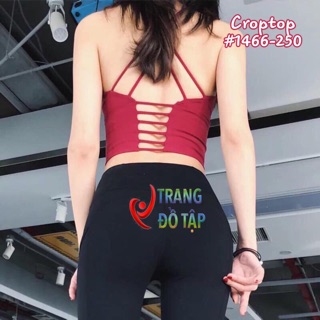 Áo croptop đan lưng cao cấp