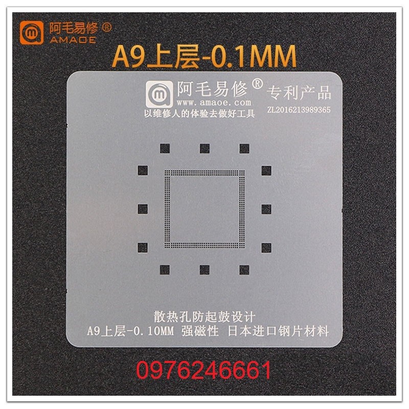 Vỉ RAM A9 cho đế hút nam châm