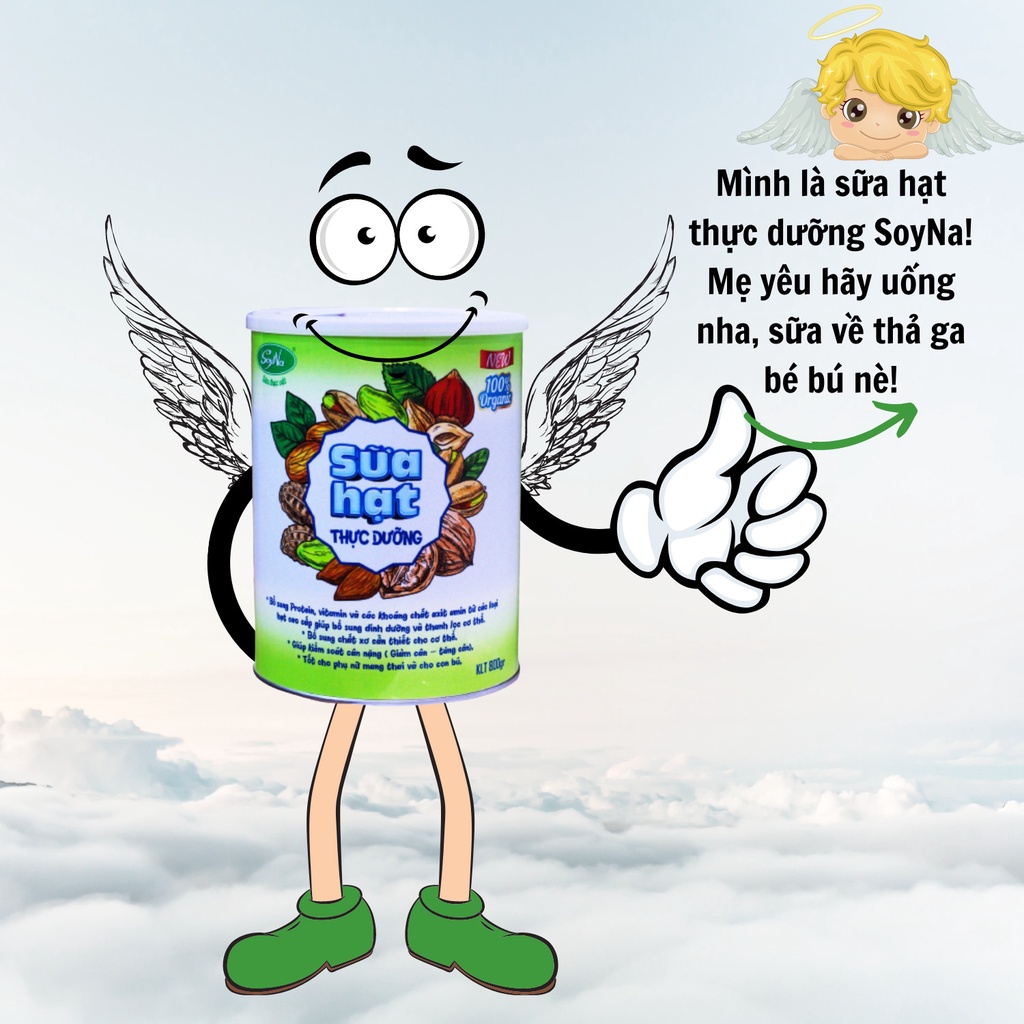 Sữa Hạt Thực Dưỡng Soyna - Không chất bảo quản và thành phần công thức