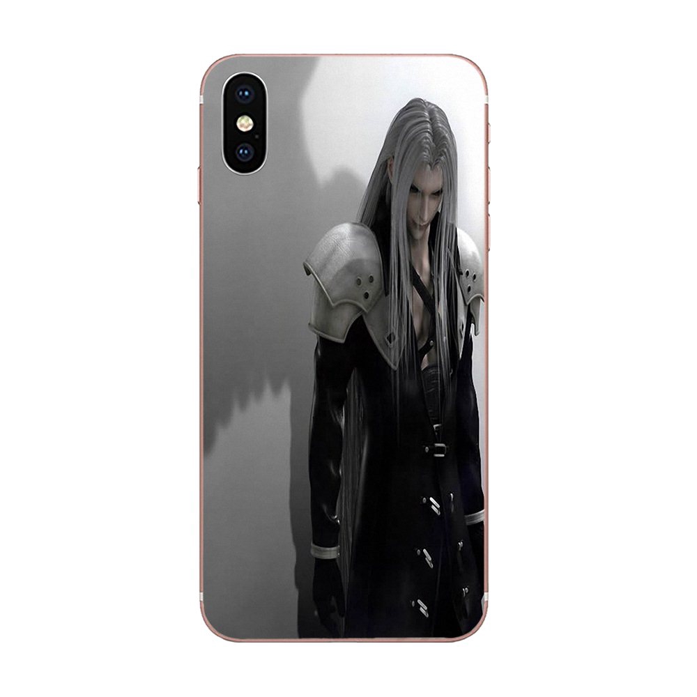 Ốp Lưng Phong Cách Truyện Tranh Final Fantasy Cho Apple Iphone 11 Pro X Xs Max Xr 6 6s 7 8 Plus