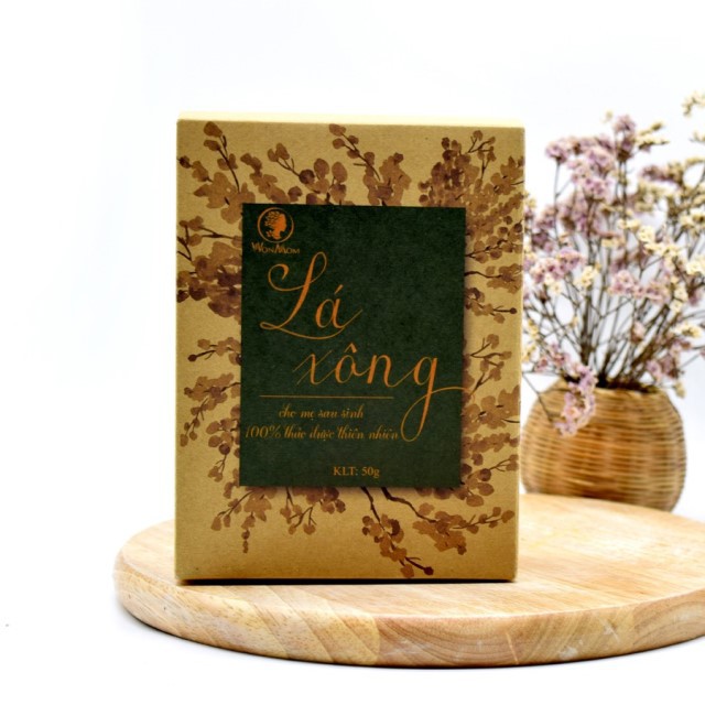 Lá xông toàn thân thảo dược cho Mẹ sau sinh 70g - Wonmom (Việt Nam)