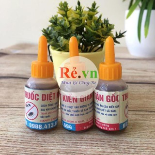 Thuốc diệt kiến gián sinh học, diệt tận gốc, không mùi, an toàn với người sử dụng và môi trường