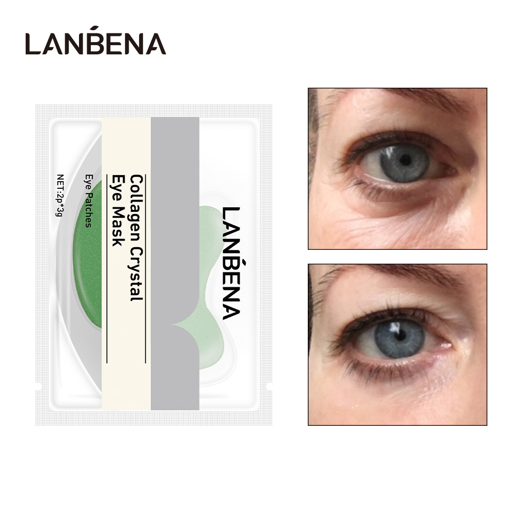 Mặt Nạ Mắt Lanbena 3g Từ Collagen Xóa Quầng Thâm Và Nếp Nhăn
