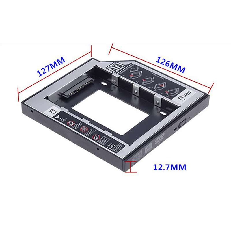 DVD Hộp Đựng Ổ Cứng Sata 3.0 12.7mm 2.5 Ssd Csf