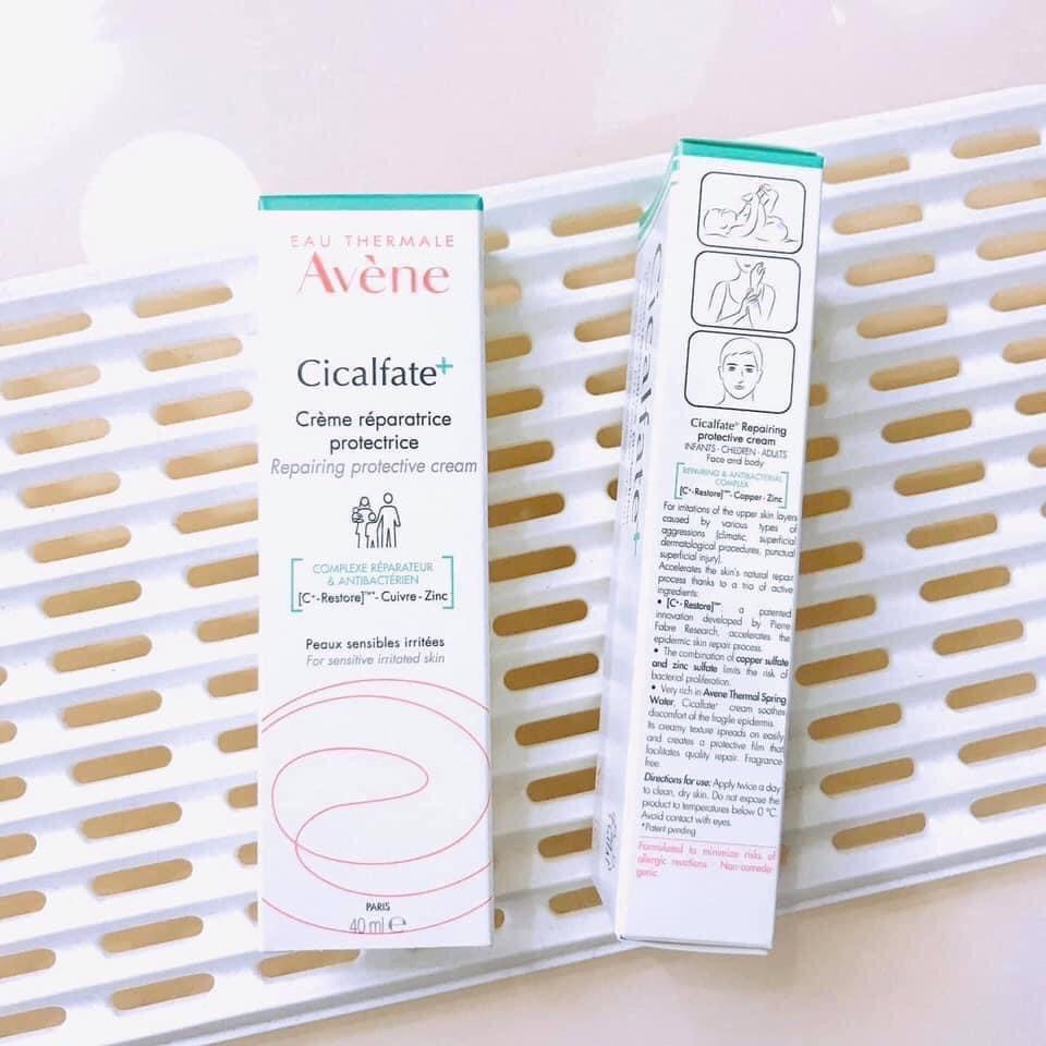 Kem Làm Lành Da Giảm Sẹo Thâm Cung Cấp Độ Ẩm Avene Cicalfate+ Repairing Protective Cream Hàng Pháp Chuẩn