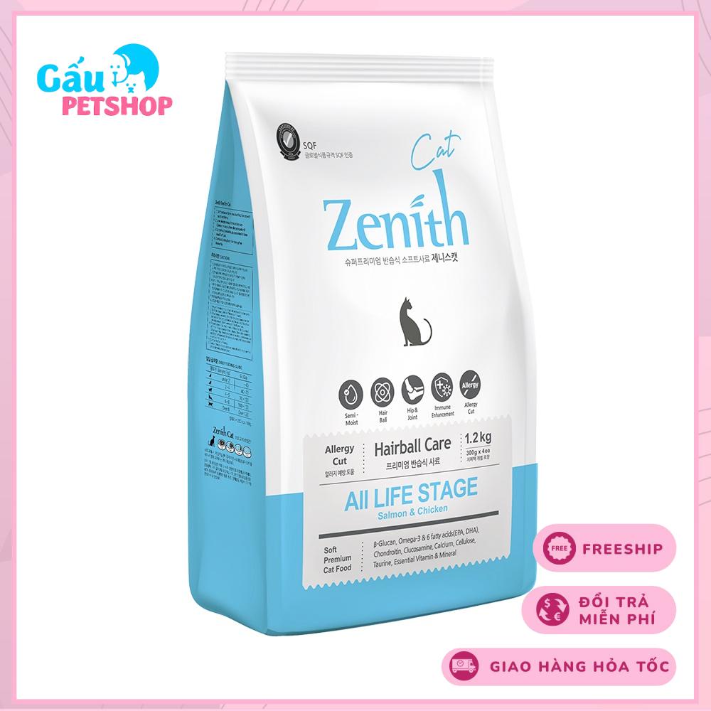 Hạt Mềm Zenith Hairball Tiêu Búi Lông Cho Mèo (xanh)
