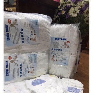 Tã quần Enjoy size M,L,XL,XXL,XXXL 50/100 miếng siêu thấm hút, chống hăm hiệu quả