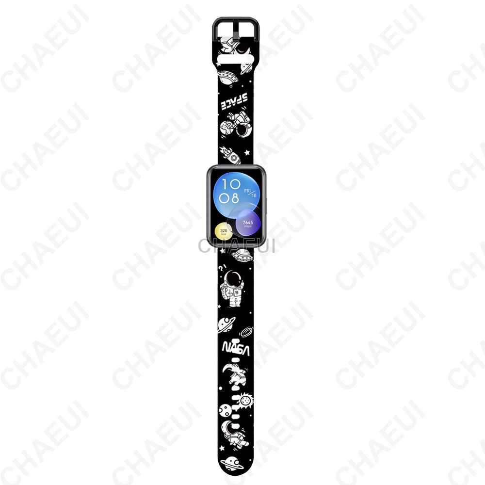 Dây Đeo Silicone Cho Đồng Hồ Thông Minh Huawei Watch Fit 2/1