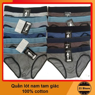 Quần lót nam 100% vải cotton co giãn 4 chiều không đẹp hoàn tiền