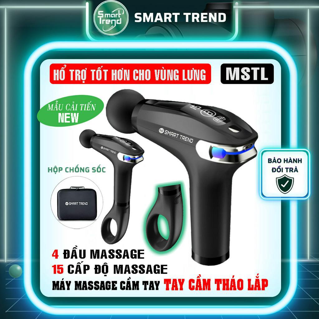 Máy massage cầm tay Smart Trend MSTL với thiết kế tay cầm tháo lắp thông minh hổ trợ massage tốt hơn cho lưng cổ vai gáy