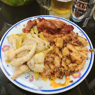 Combo 20 gói chân gà cay Yuyu 210gr