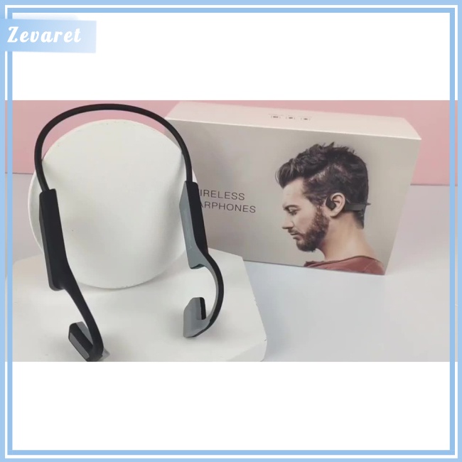 Tai Nghe Bluetooth 5.0 Zevaret K08 Truyền Âm Qua Xương Chống Mồ Hôi Tích Hợp Móc Đeo Tai
