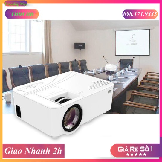 Máy Chiếu Mini 4K KOOGOLD ✔chính hãng✔️ Full HD, Kết Nối Wifi, Điện Thoại, Độ Phân Dải Cao, Sắc Nét. Bảo hành 12T