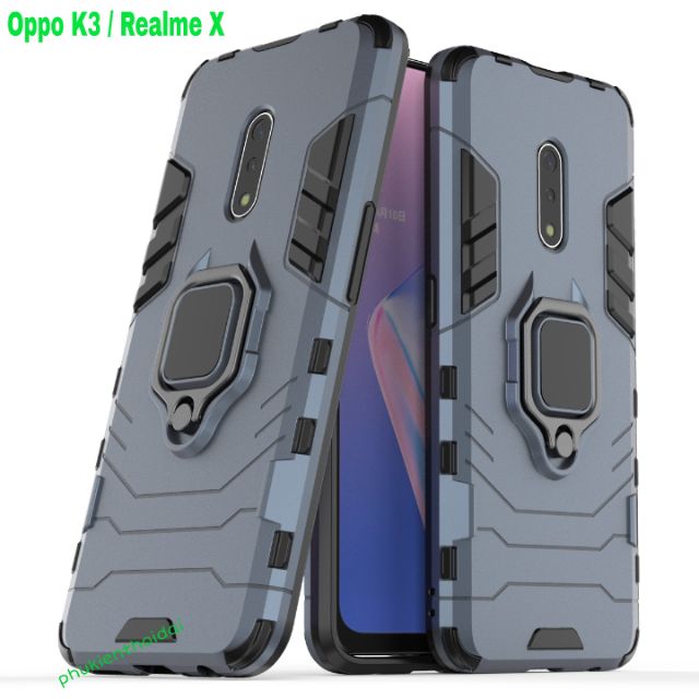 Ốp lưng Oppo K3 / Realme X 💥Freeship💥 chống sốc Iron Man Iring cao cấp siêu bền