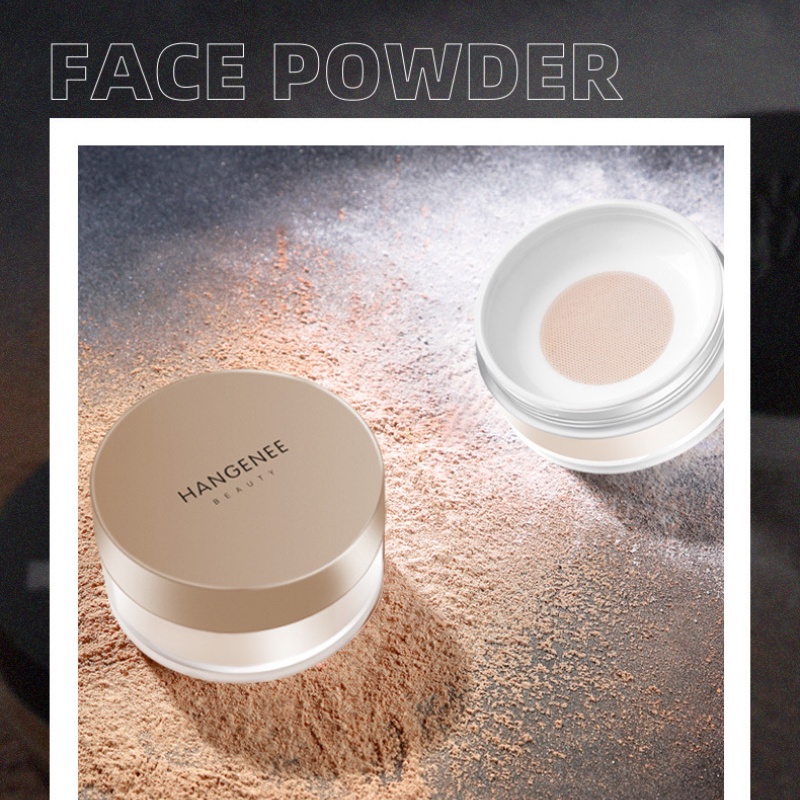 Phấn phủ dạng bột HANGENEE ánh ngọc trai lấp lánh dưỡng ẩm chống mồ hôi