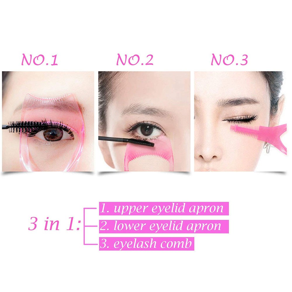 Dụng cụ hỗ trợ chuốt mascara tiện lợi cho trang điểm