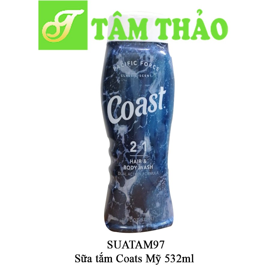 Sữa tắm và gội 2in1 Coats Mỹ 532ml  816559011820