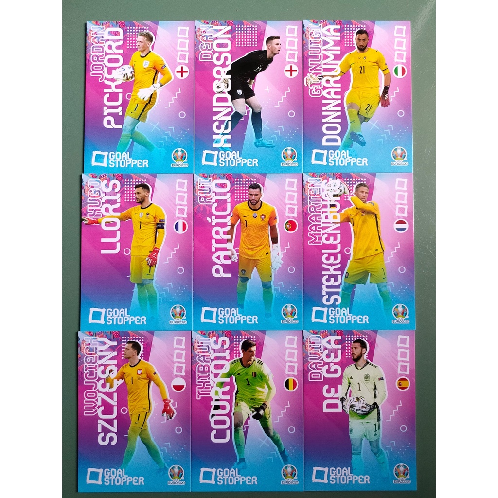 Thẻ SKY EURO 20 GOAL STOPPER | De Gea Lloris Donnarumma Patricio Courtois Pickford Dean Henderson Stekelenburg Szczesny
