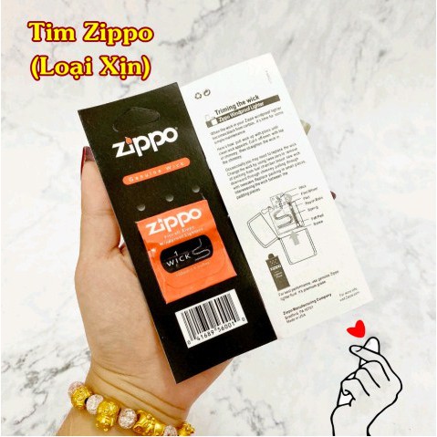 Tim zippo chính hãng xịn