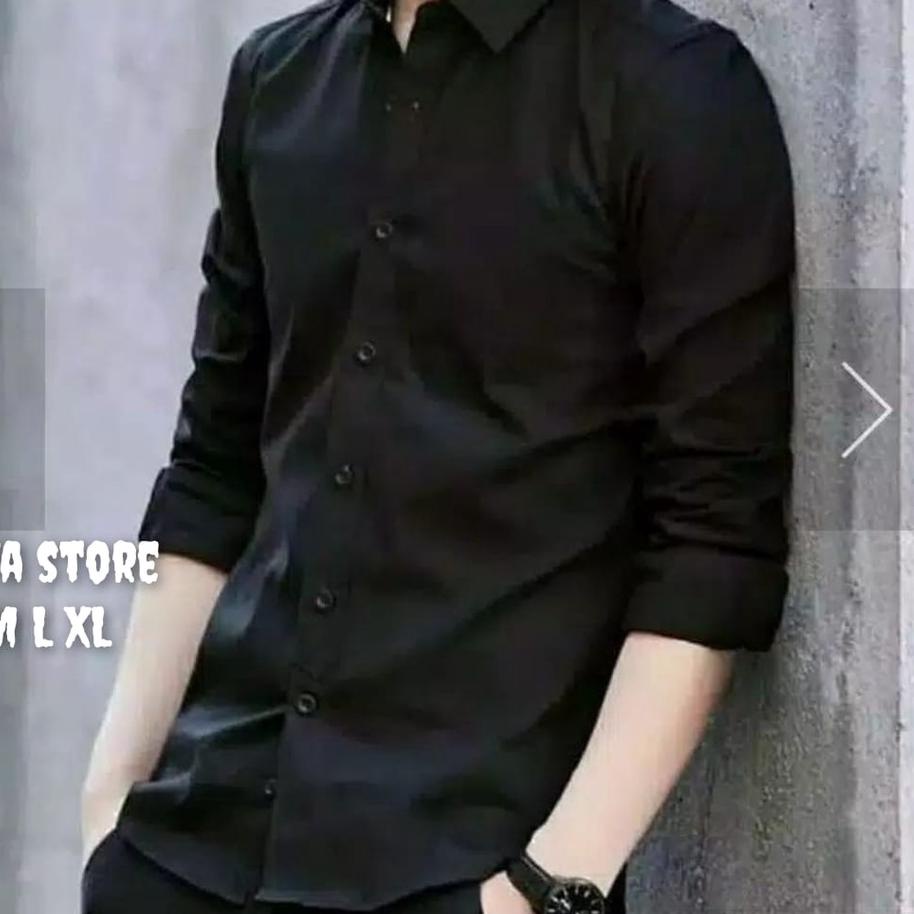 Mới!!! Áo Sơ Mi Trơn 9.9 Slimfit Dài Màu Xanh Dương Đậm / Trắng / Đen / Xám Đậm (Mã 755)