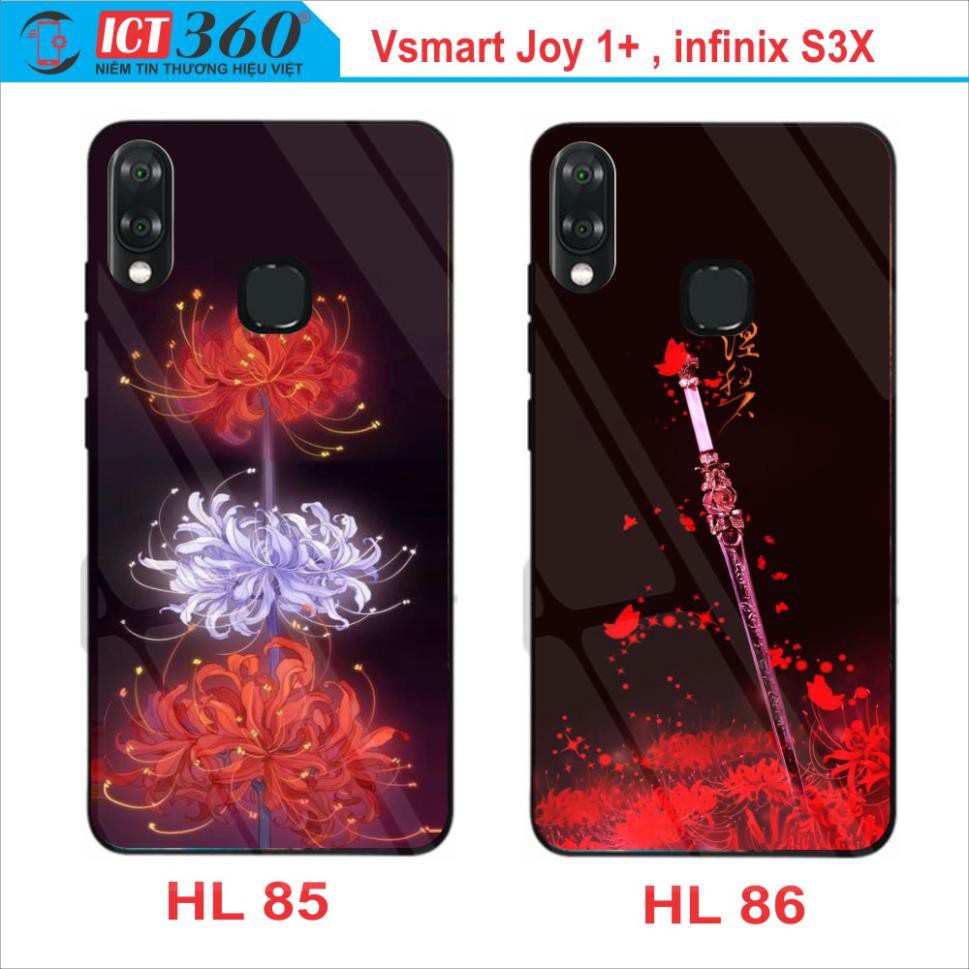 Ốp Lưng Kính Nano Vsmart Joy 1 Plus  / Infinix S3X - in theo yêu cầu