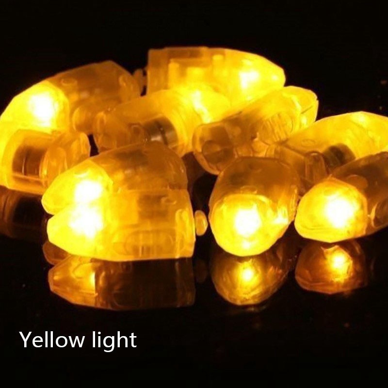 Bộ 10 bóng bay đèn LED phát sáng cho trang trí tiệc cưới