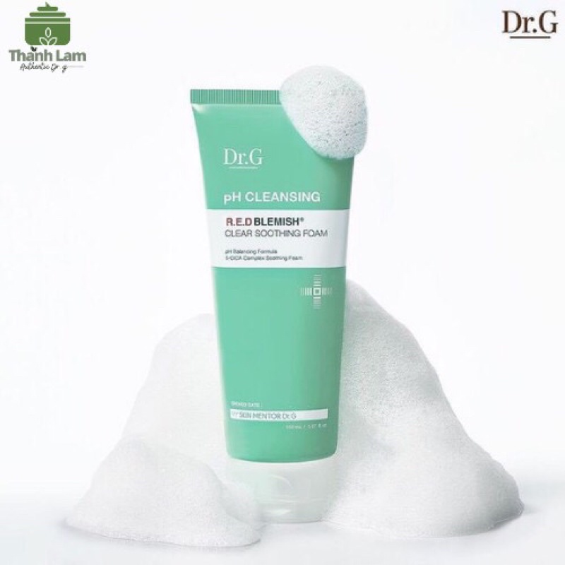 Sữa rửa mặt cho da mụn R.E.D blemish Clear Soothing Foam 200ml